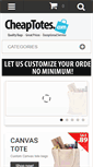 Mobile Screenshot of cheaptotes.com